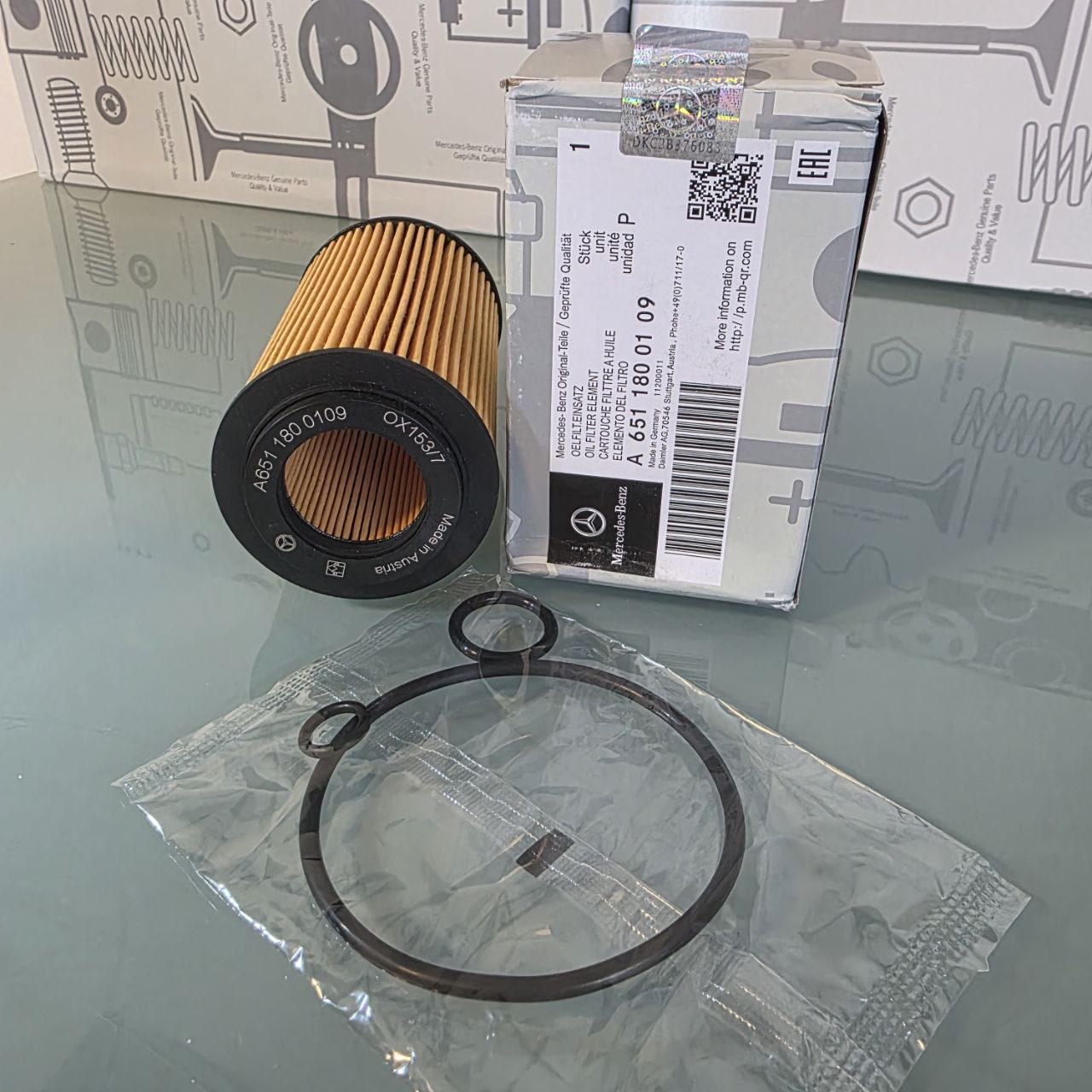 Mercedes-Benz Oil Filter A6511800109 | Engine Replacement Parts