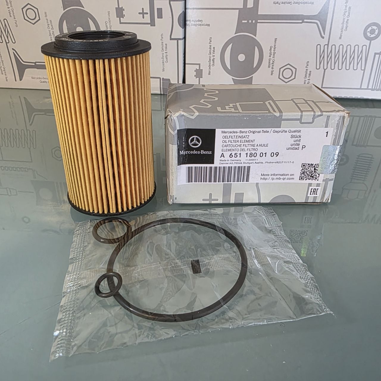 Mercedes-Benz Oil Filter A6511800109 | Engine Replacement Parts