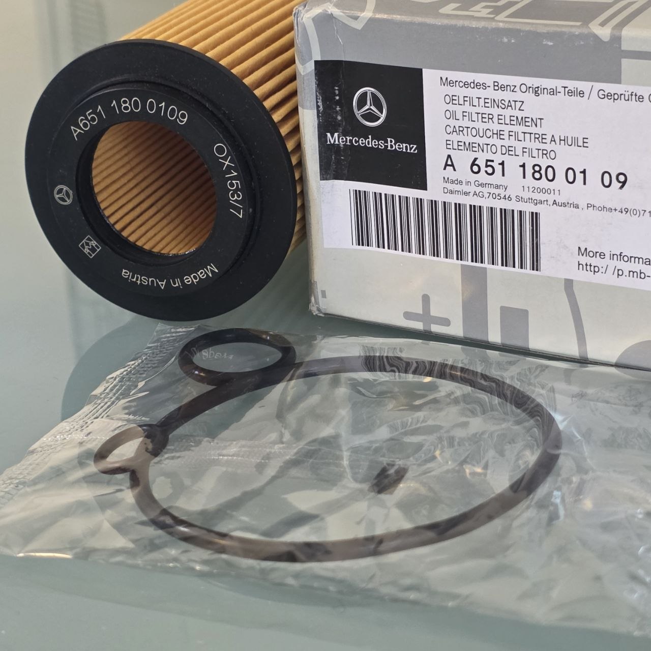 Mercedes-Benz Oil Filter A6511800109 | Engine Replacement Parts