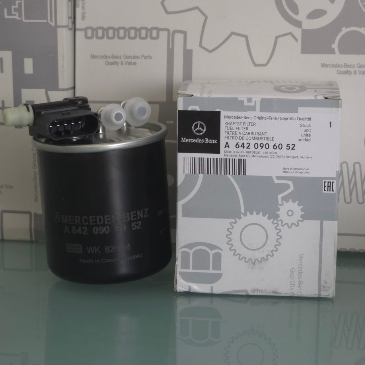Genuine Mercedes-Benz Fuel Filter A6420906052 | Original OEM Diesel Filter