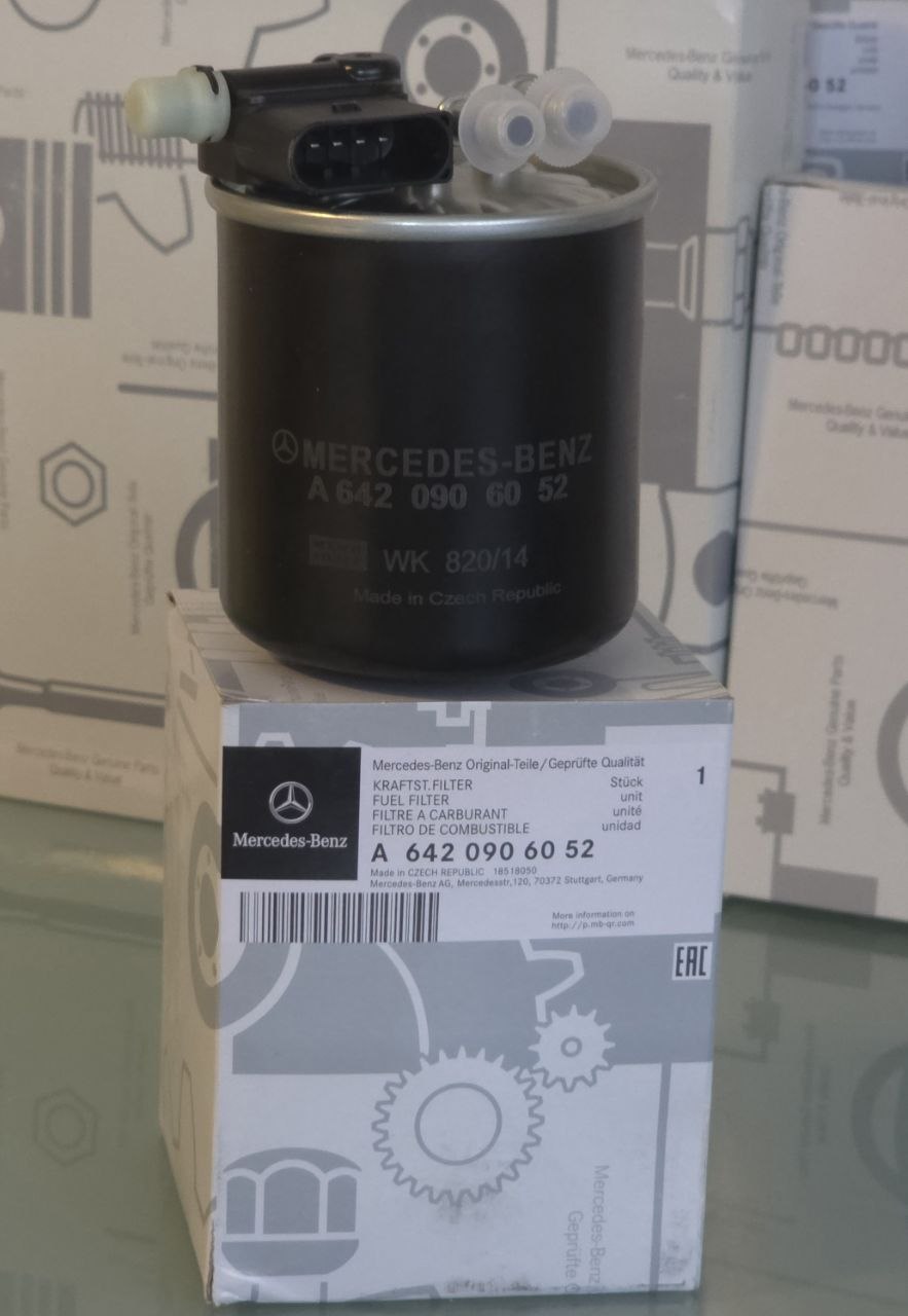 Genuine Mercedes-Benz Fuel Filter A6420906052 | Original OEM Diesel Filter