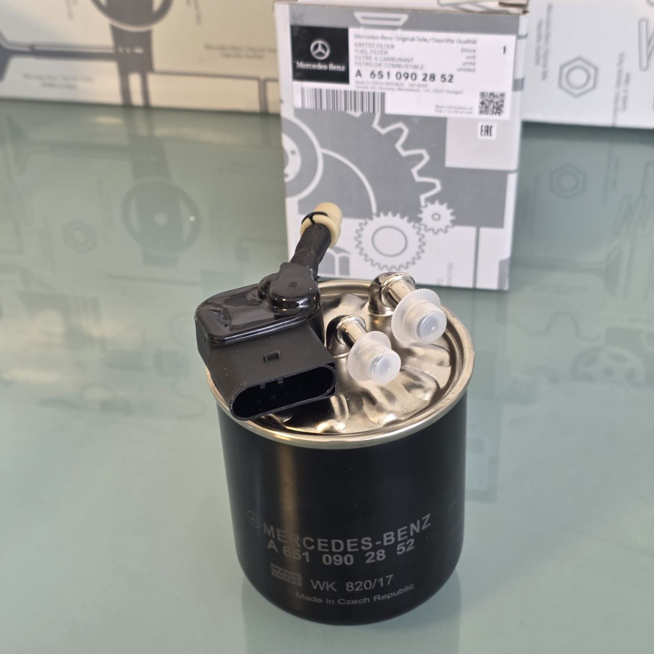 Genuine Mercedes-Benz Fuel Filter A6510902852 | Original OEM Diesel Filter