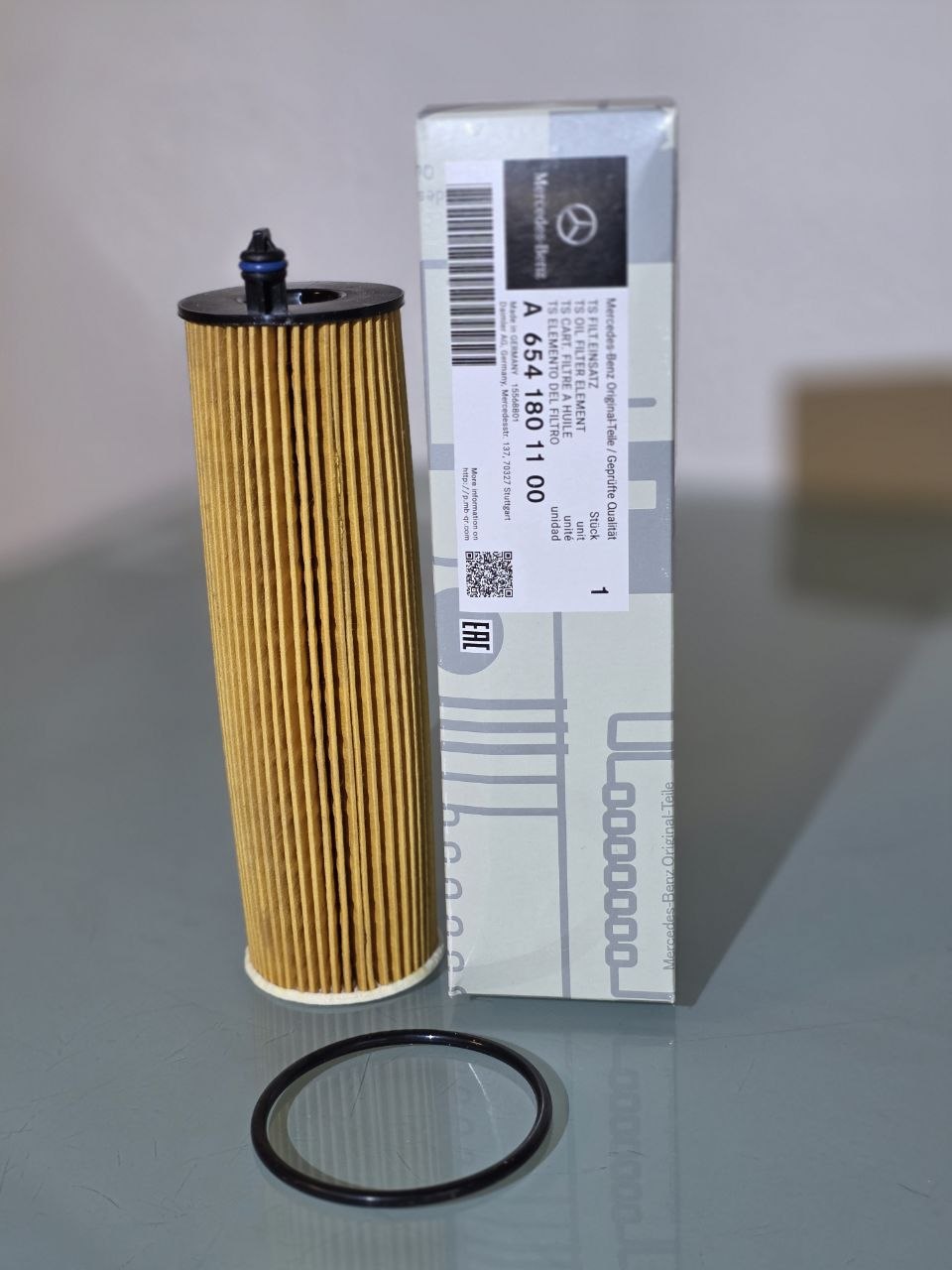 Genuine Mercedes-Benz Oil Filter A6541801100 | Original OEM Engine Oil Filter