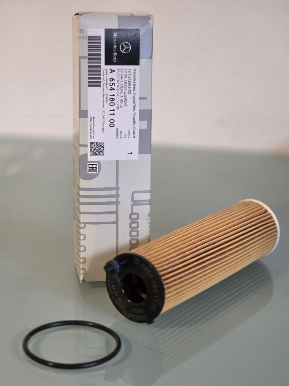Genuine Mercedes-Benz Oil Filter A6541801100 | Original OEM Engine Oil Filter