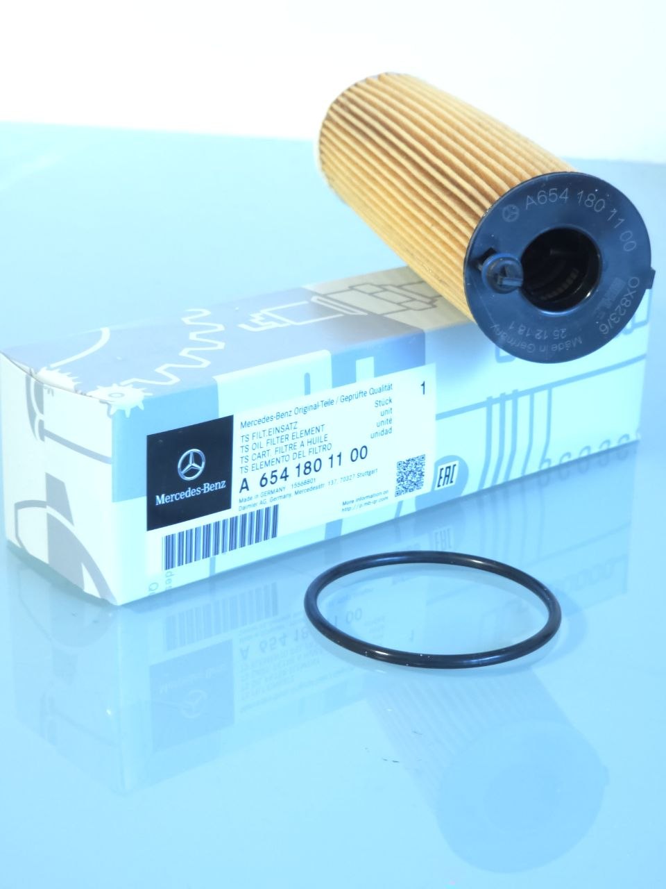 Genuine Mercedes-Benz Oil Filter A6541801100 | Original OEM Engine Oil Filter