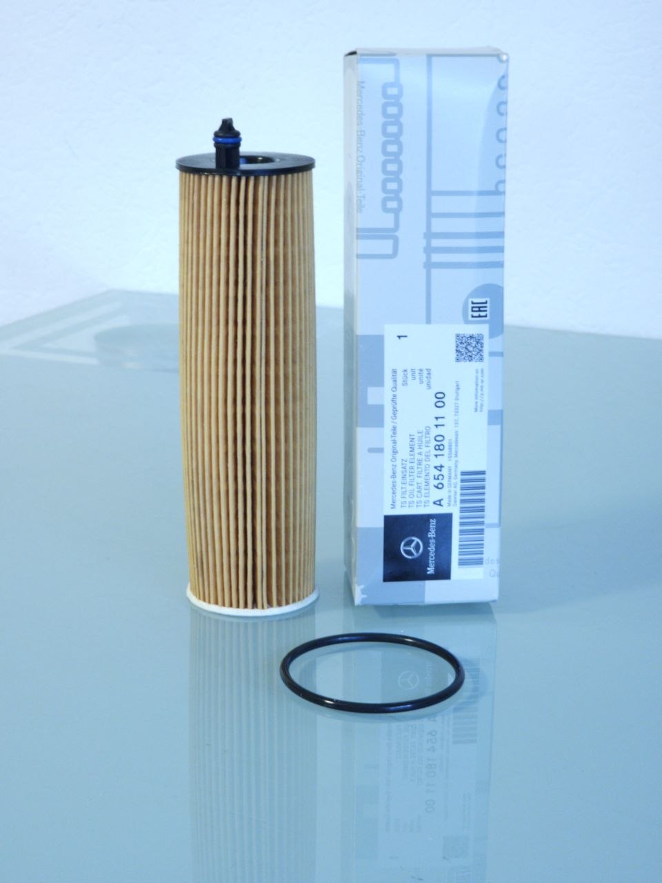 Genuine Mercedes-Benz Oil Filter A6541801100 | Original OEM Engine Oil Filter