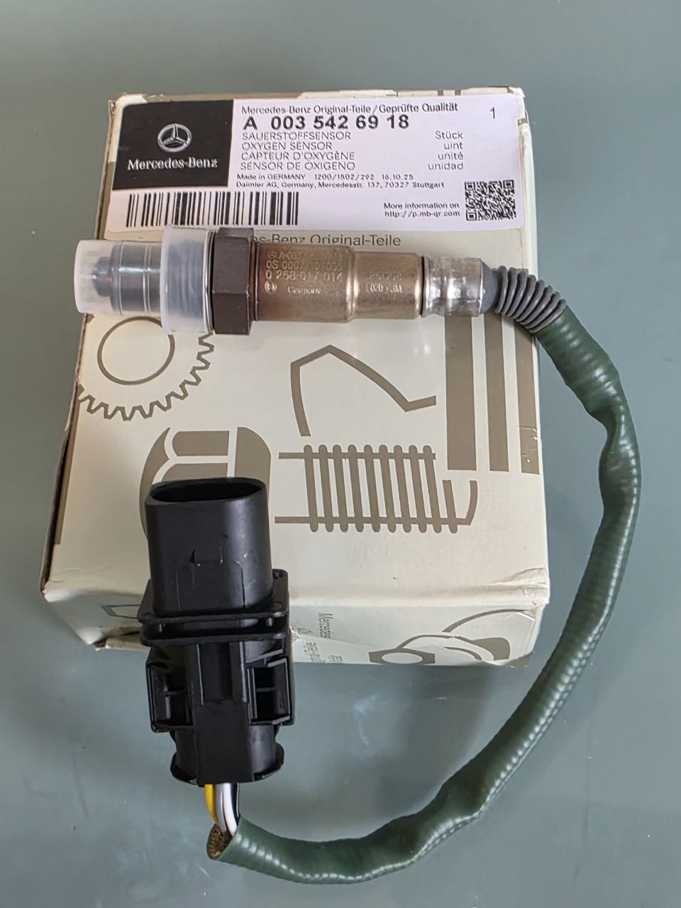 Mercedes-Benz NOx Sensor A0035426918 | Genuine OEM Nitrogen Oxide Sensor