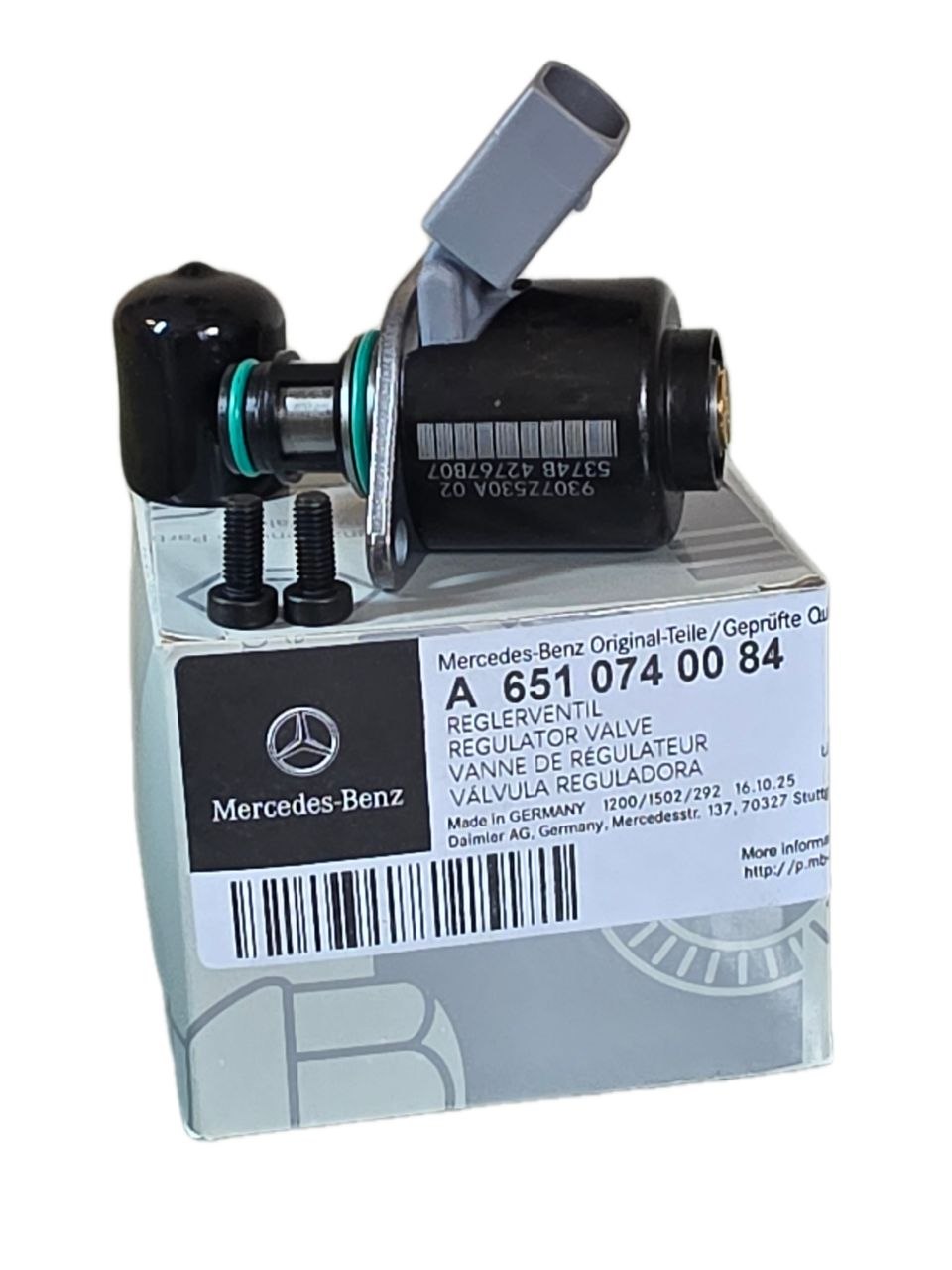 Mercedes-Benz Fuel Pressure Regulator Valve A6510740084 | Genuine OEM Part