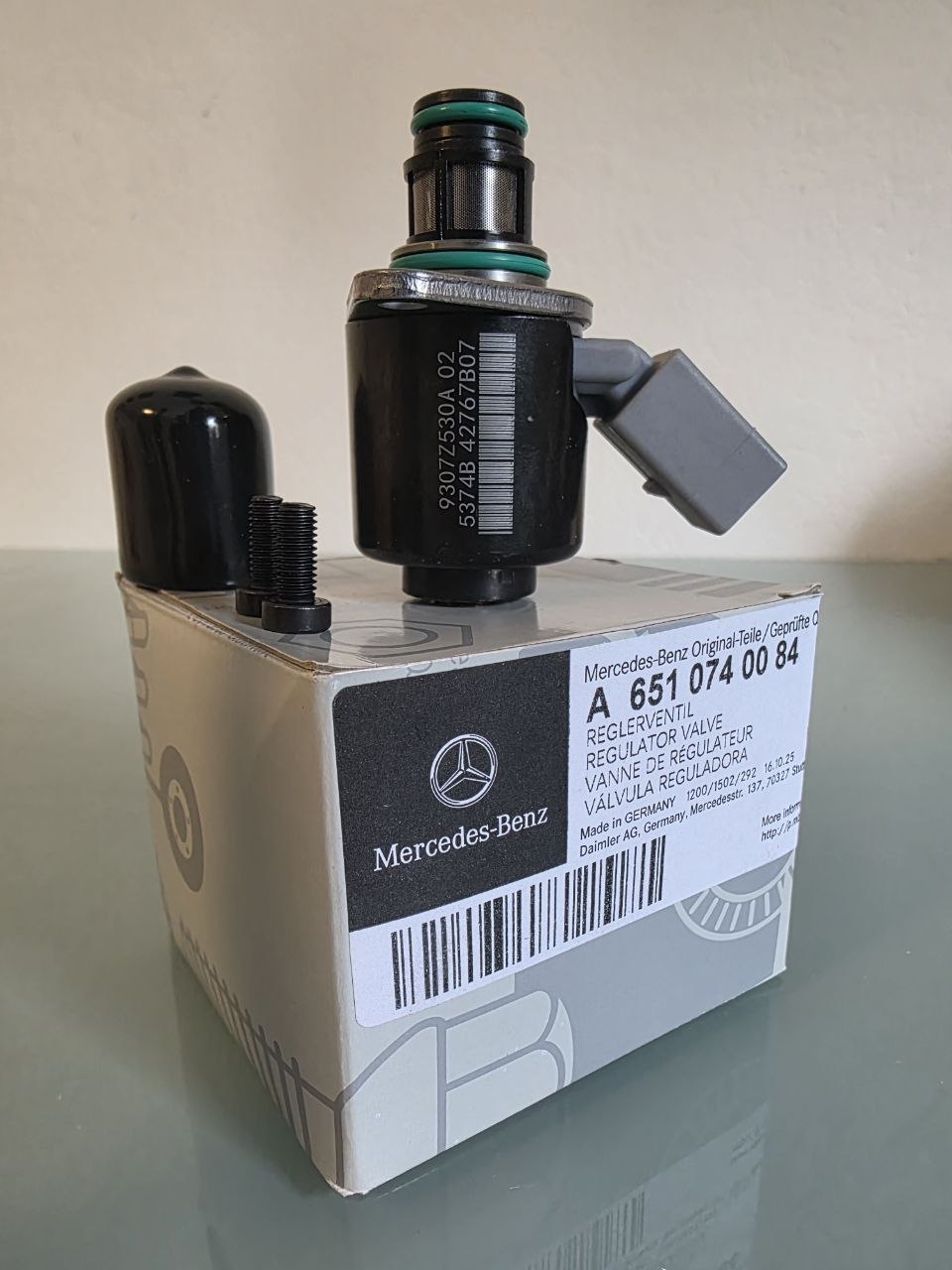Mercedes-Benz Fuel Pressure Regulator Valve A6510740084 | Genuine OEM Part