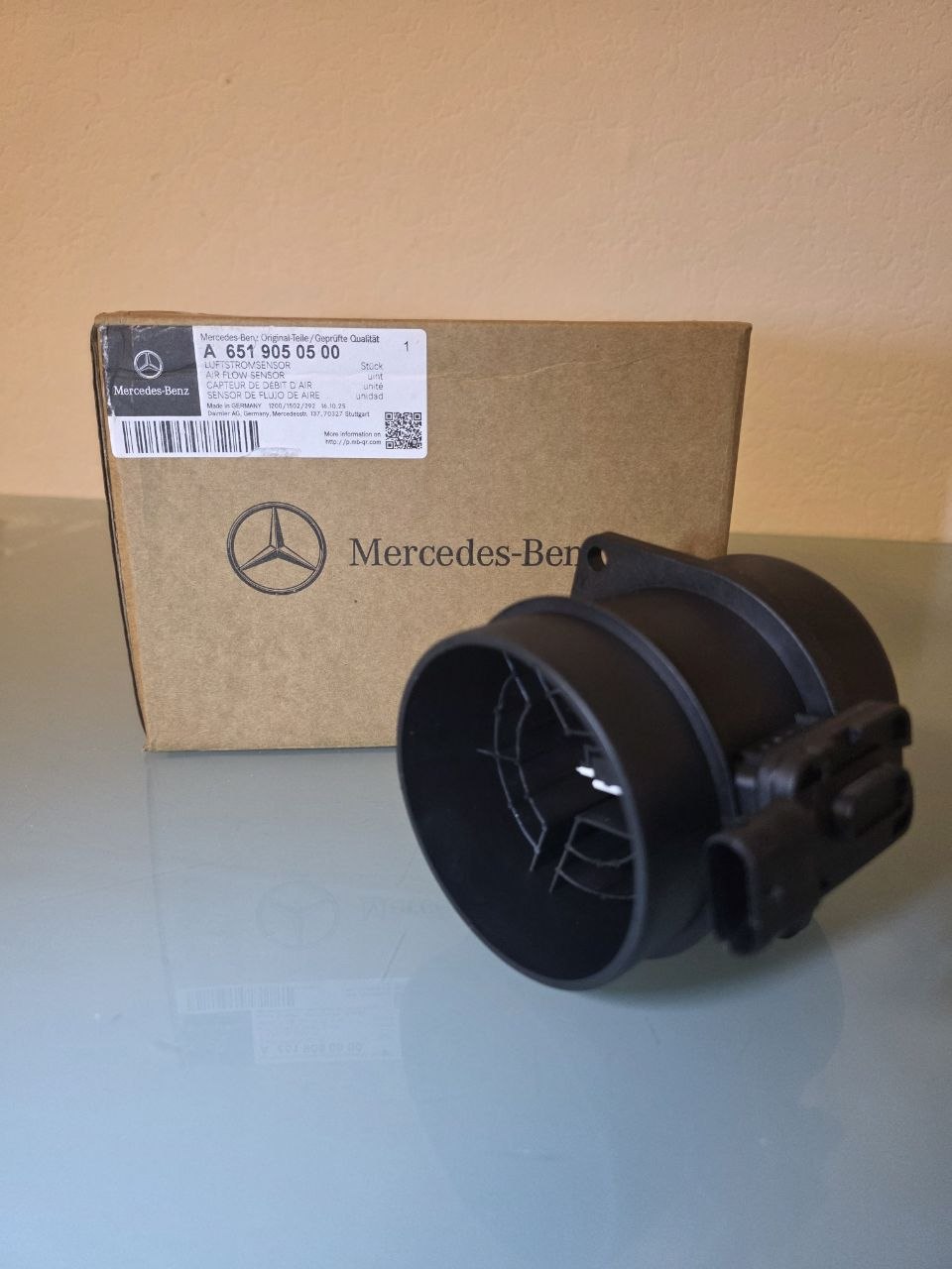 Mercedes-Benz Mass Air Flow Sensor A6519050500 | Genuine OEM MAF Sensor